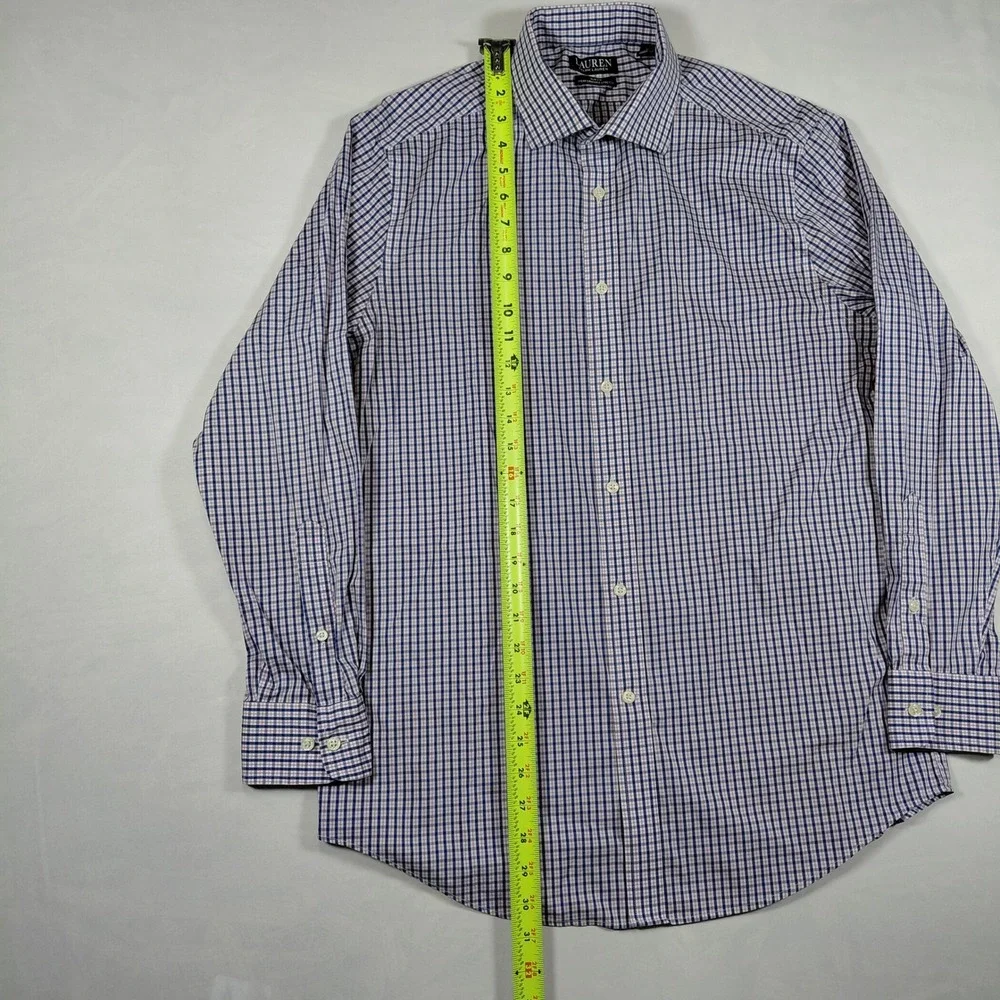 Lauren Ralph Lauren Black Label Mens Large Slim Fit Performance‎ Button Shirt